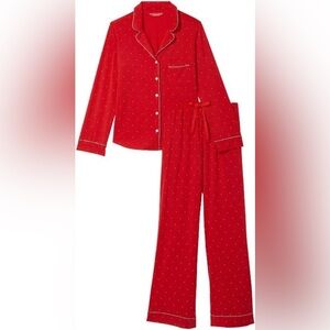 Victoria's Secret Pj Set Red Polka Dot
